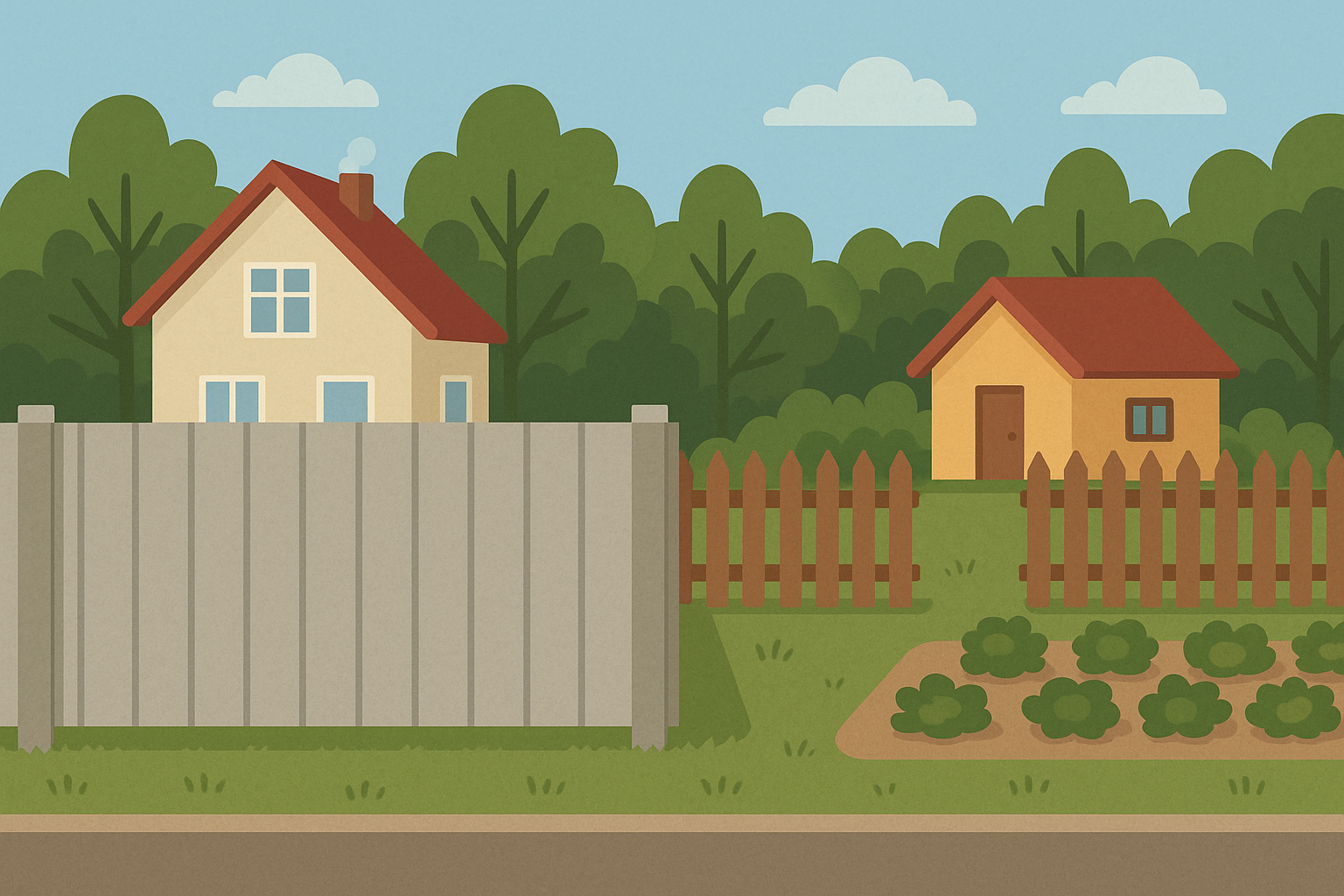 Нормы установки заборов в Беларуси