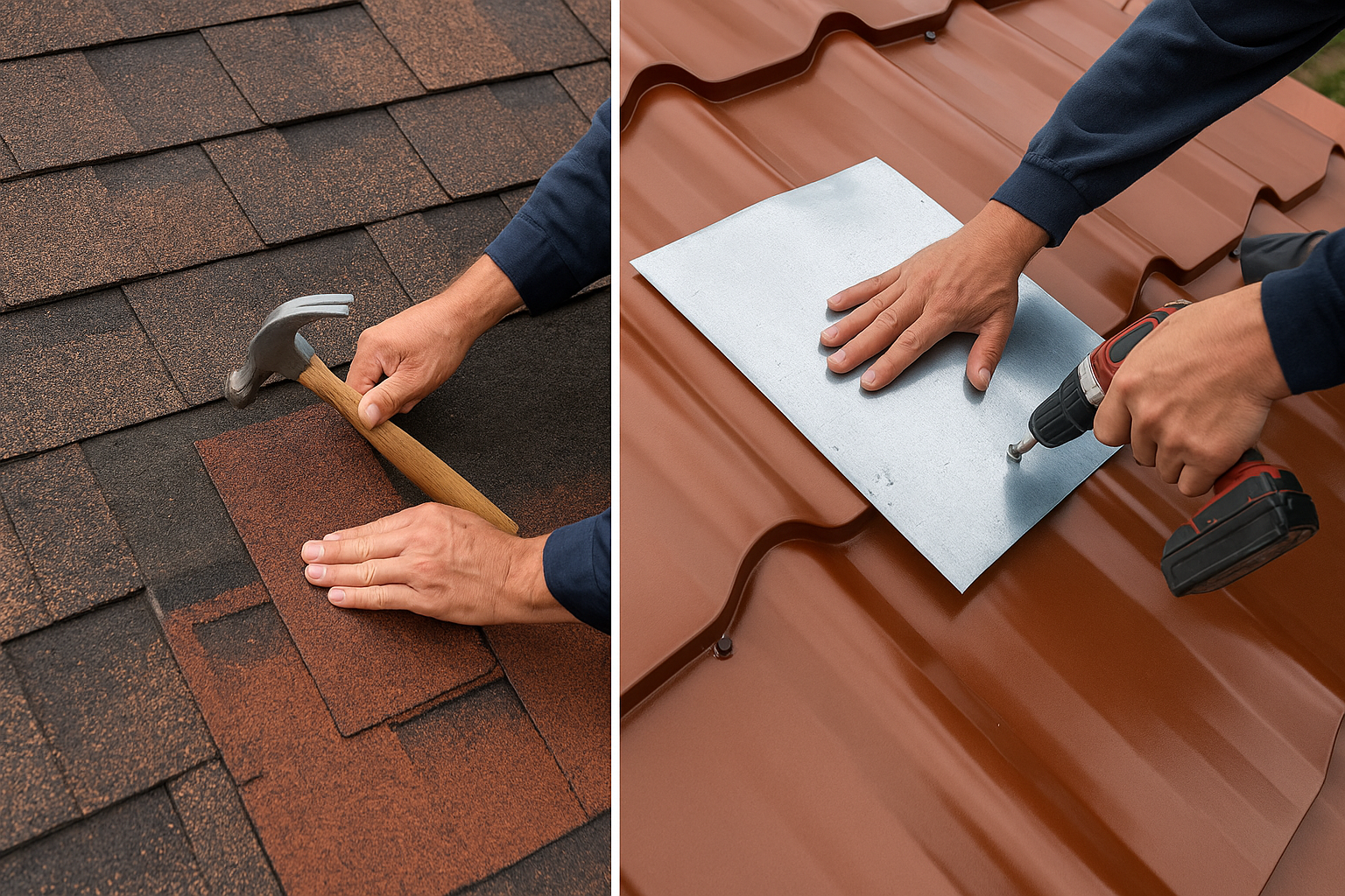 Ремонт старой крыши: где проще локально ремонтировать