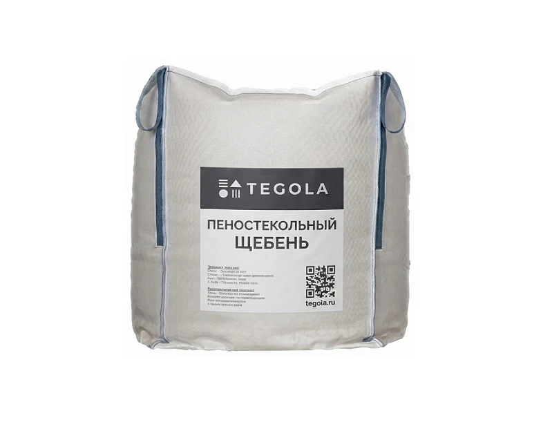 Пеностекольный щебень